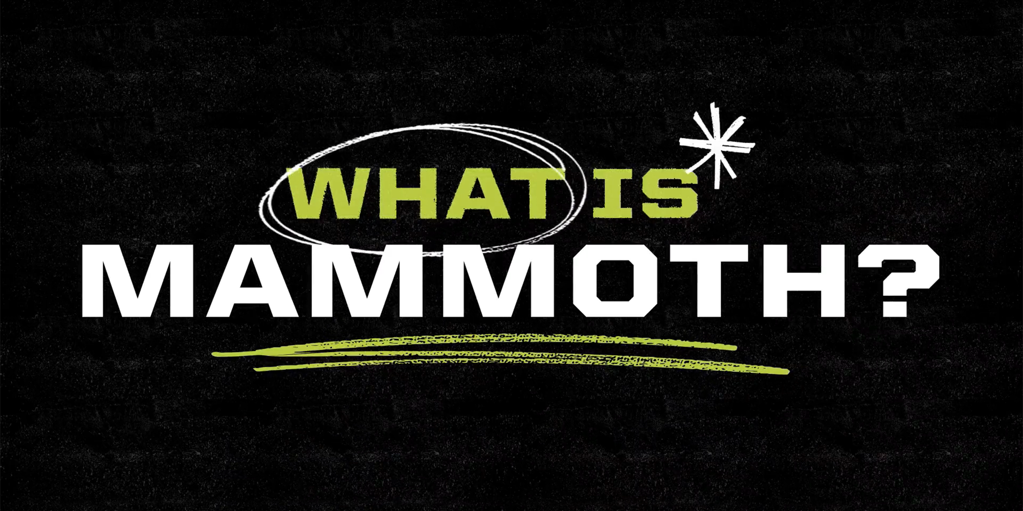 what is mammoth
