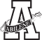 Abilene High School Logo - dark version